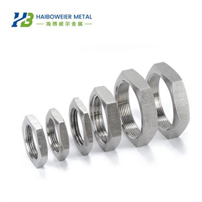 Titanyum Altıgen İnce Somun